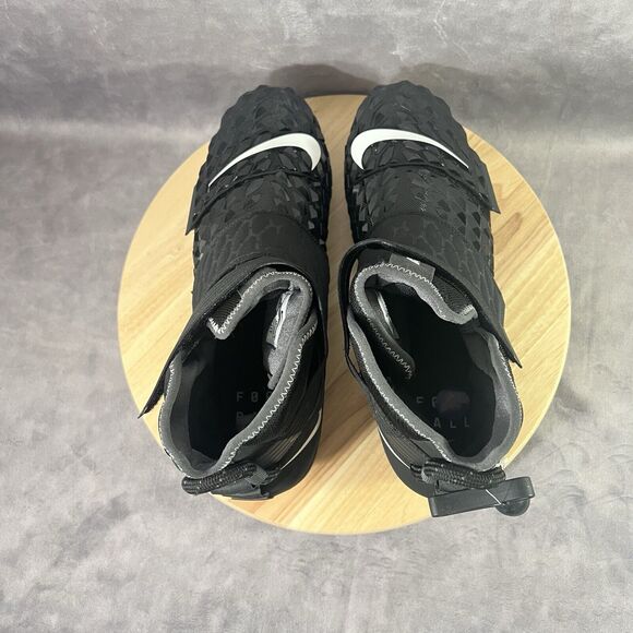 Nike Force Savage Elite 2 TD Mens 14.5 Black Football Detachable Cleats Shoes